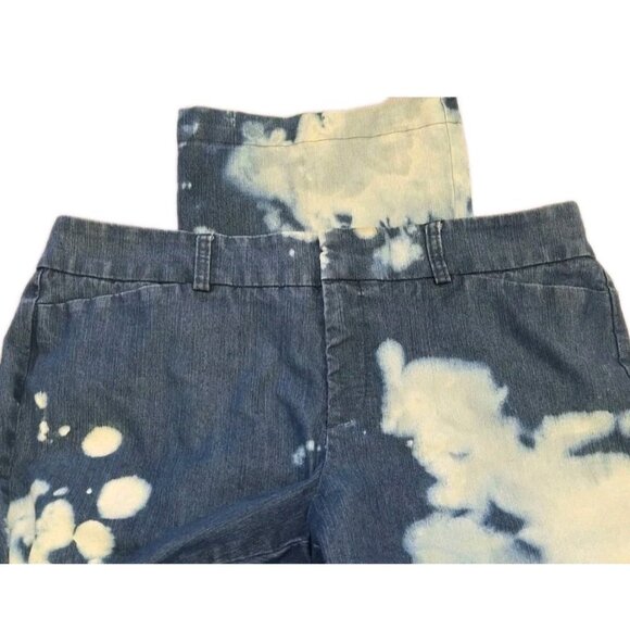 Dockers Women's Size 16 Blue Jeans Custom Bleached 36x30 - Picture 2 of 5